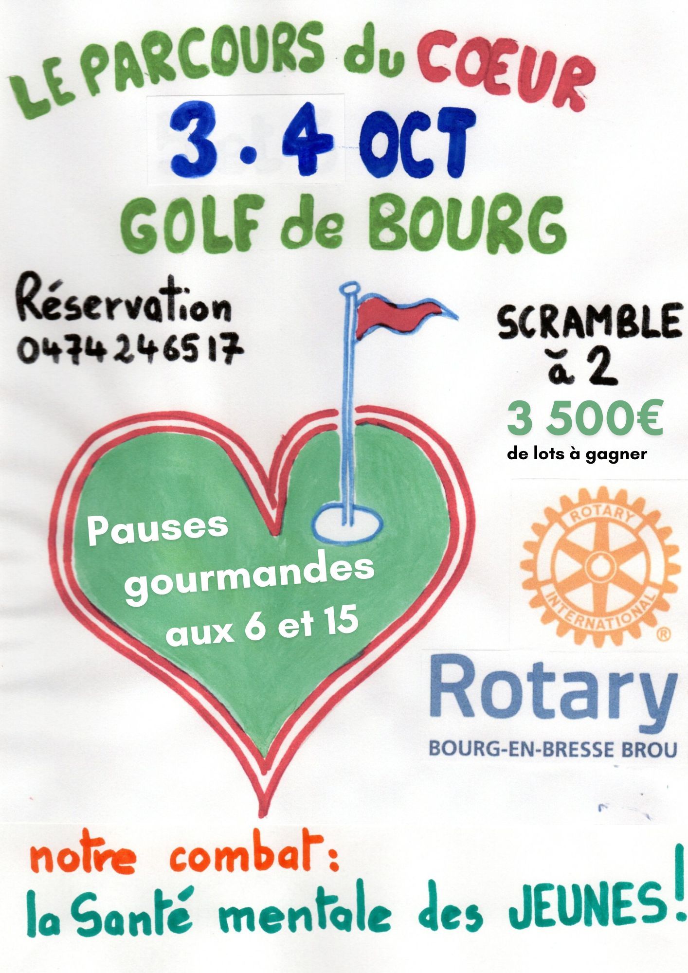 Parcours du Coeur - Rotary Bourg-en-Bresse Brou